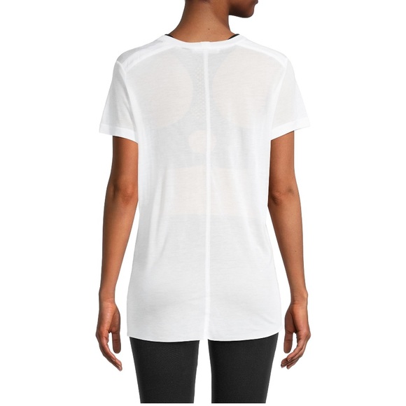 ⭐️ HELMUT LANG ⭐️V-NECK SHORT SLV T-SHIRT SIZE: XS - Picture 2 of 2